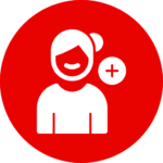 icon of a woman with hospital sign around her neck of the hospital providing top healthcare specialities in Jaunpur.