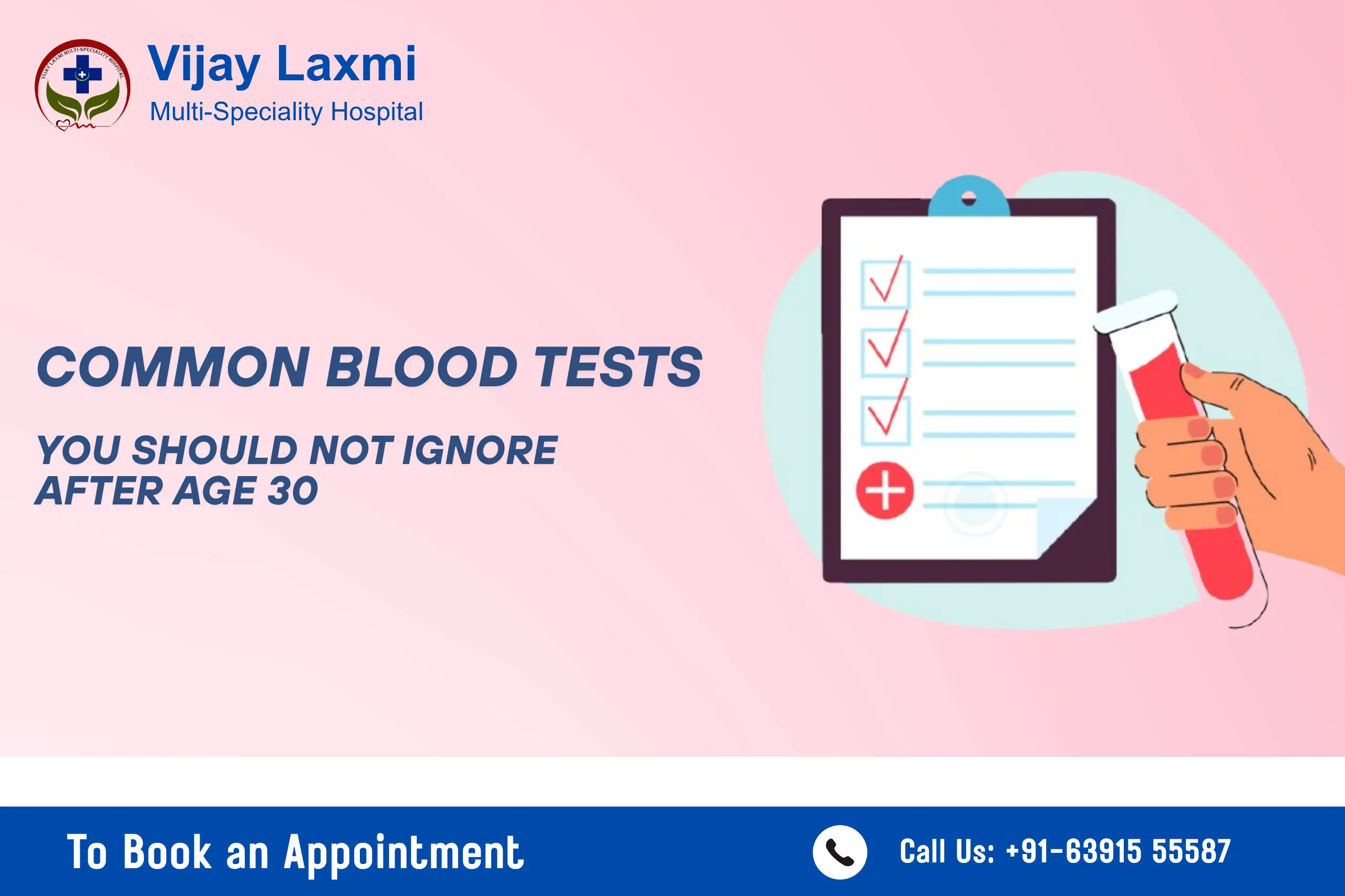 common blood tests after age 30