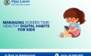 Child using mobile – managing screen time effects on kids