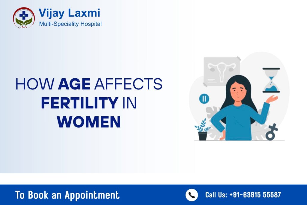 a girl explaining how age affects fertility