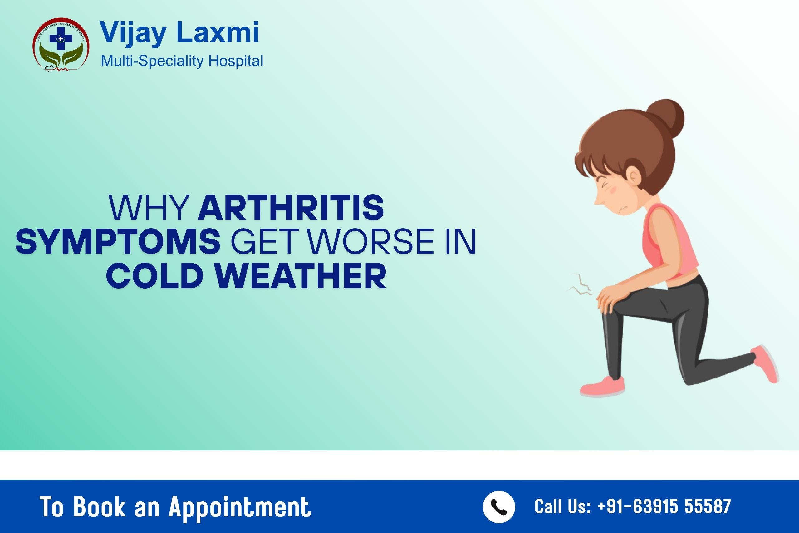 Winter Joint Pain Treatment illustration