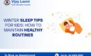 Child sleeping comfortably in winter bedroom—winter sleep tips for kids